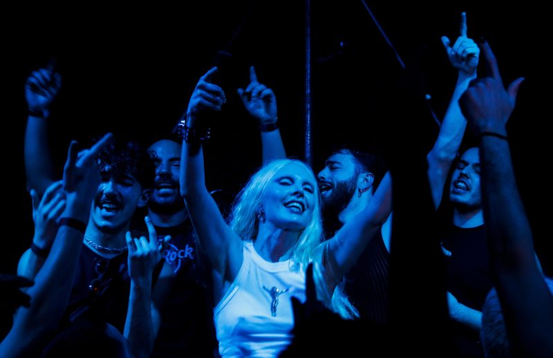Η Tamta σε live εμφάνιση στο SMUT Athens.