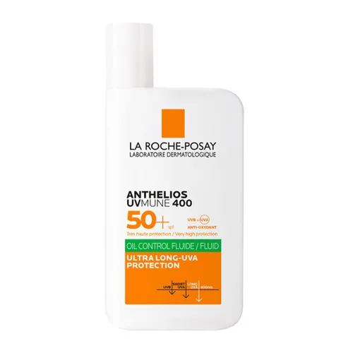 Αντηλιακό La Roche-Posay Anthelios UVMUNE 400 Oil Control Fluid.