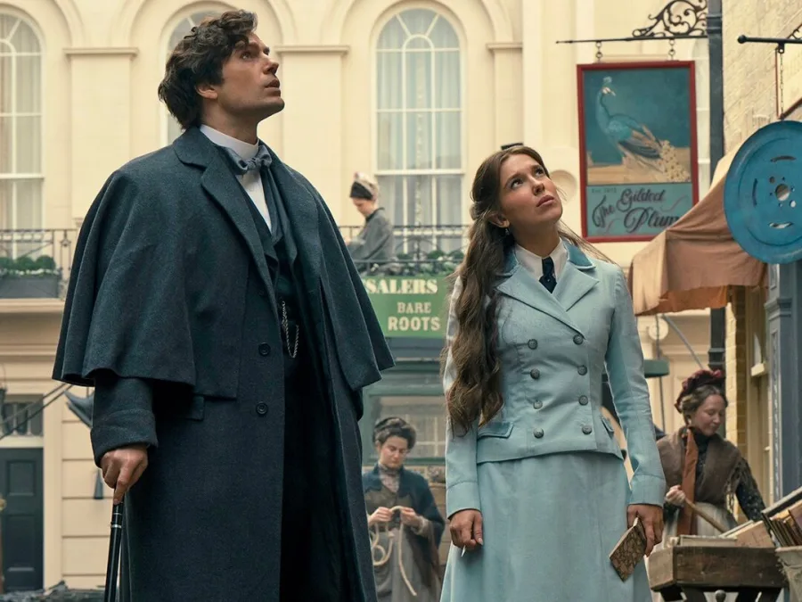 Η Enola Holmes ντυμένη νύφη στην τρίτη ταινία του Netflix, Enola Holmes 3.