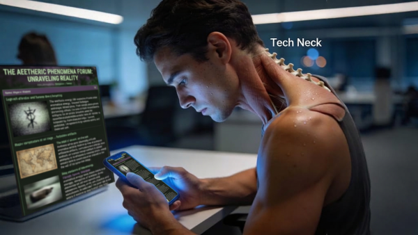 Tech Neck: Μήπως το κινητό σου «βαραίνει» τον αυχένα περισσότερο από όσο αντέχεις;