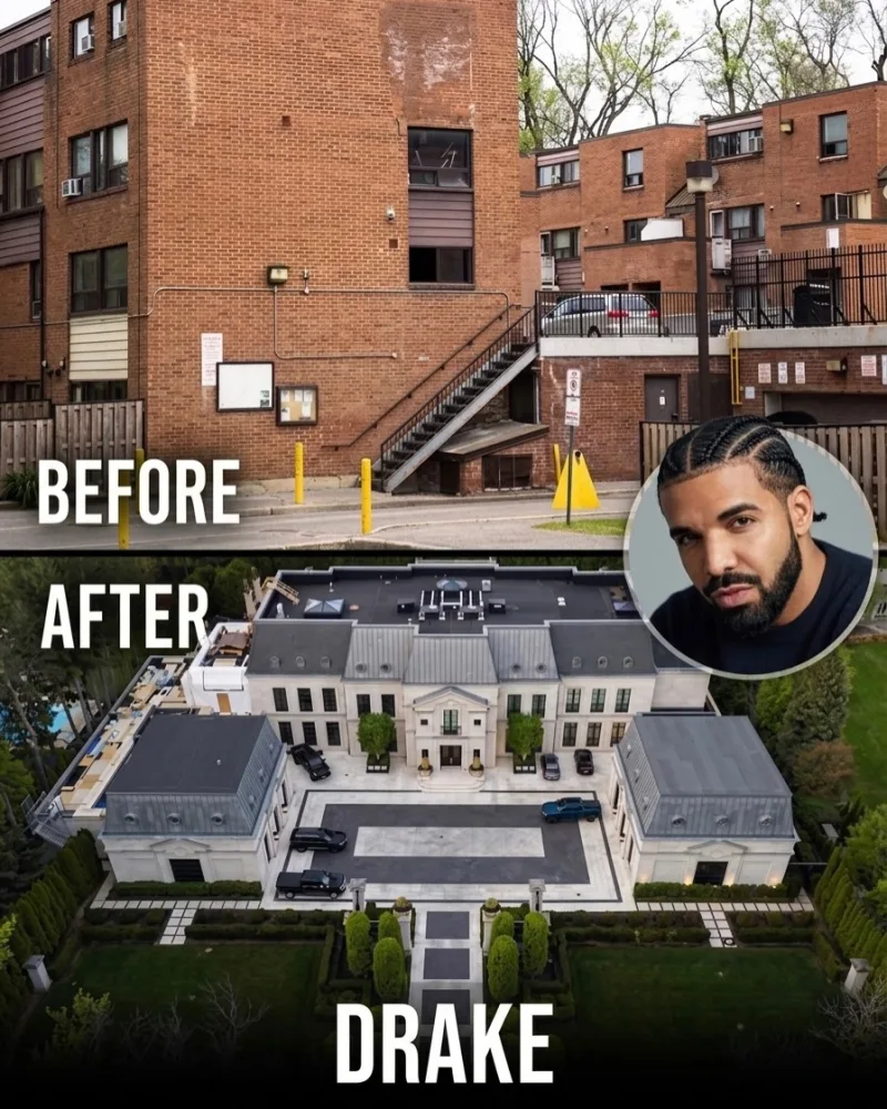 Η μεταμόρφωση του σπιτιού του Drake από μικρό σε υπερπολυτελές, που έγινε viral στο Instagram.