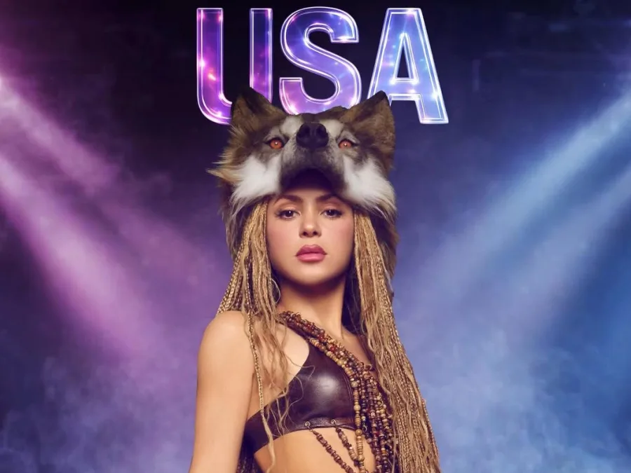 Η Shakira με εντυπωσιακό look ανακοινώνει νέες συναυλίες στις ΗΠΑ για την παγκόσμια περιοδεία της.