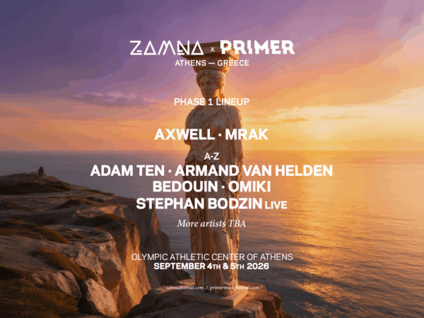 ZAMNA x PRIMER: Ανακοινώθηκαν τα πρώτα ονόματα!