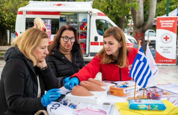 Ο Ελληνικός Ερυθρός Σταυρός διοργανώνει μεγάλη εκστρατεία ενημέρωσης και πρόληψης για τον Καρκίνο του Μαστού σε Σέρρες, Έδεσσα και Δράμα
