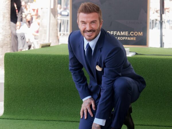 David Beckham: Απέκτησε το δικό του αστέρι στο Hollywood Walk of Fame.