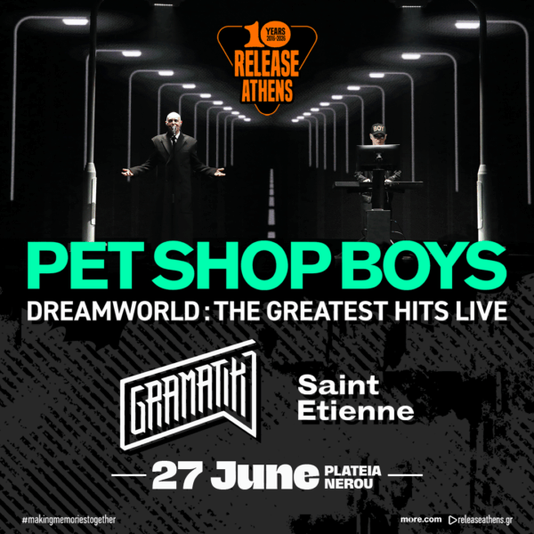 Release Athens 2026: Gramatik και Saint Etienne live με Pet Shop Boys!