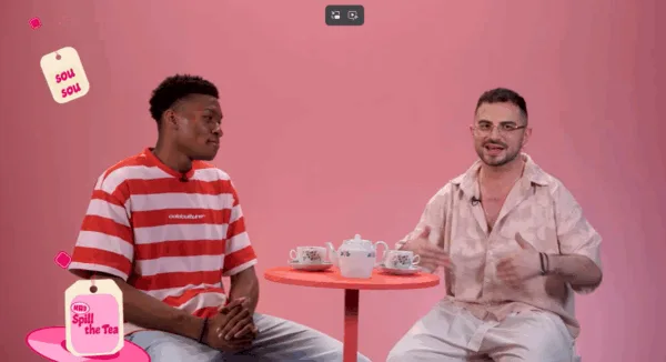 Ο Ουίλιαμ Εζέτζα στο Spill The Tea μιλάει για τον Αντετοκούνμπο και την έκπληξή του όταν τον ακολούθησε.