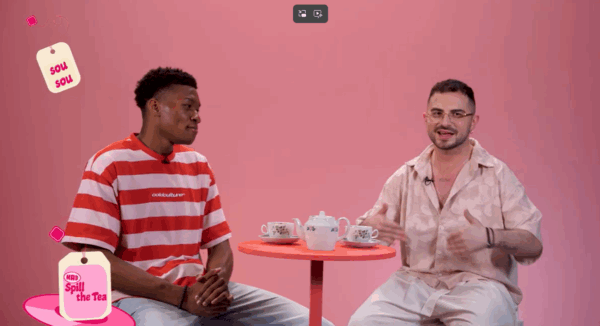 Ο Ουίλιαμ Εζέτζα στο Spill The Tea μιλάει για τον Αντετοκούνμπο και την έκπληξή του όταν τον ακολούθησε.