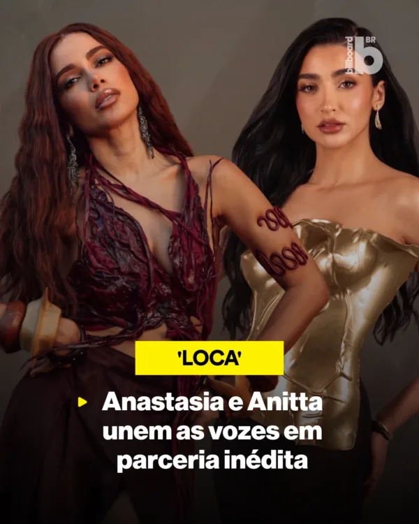 Η Anastasia και η Anitta συνεργάζονται για το νέο τραγούδι 'LOCA', γράφοντας international ιστορία και αποσπώντας θετικές κριτικές.