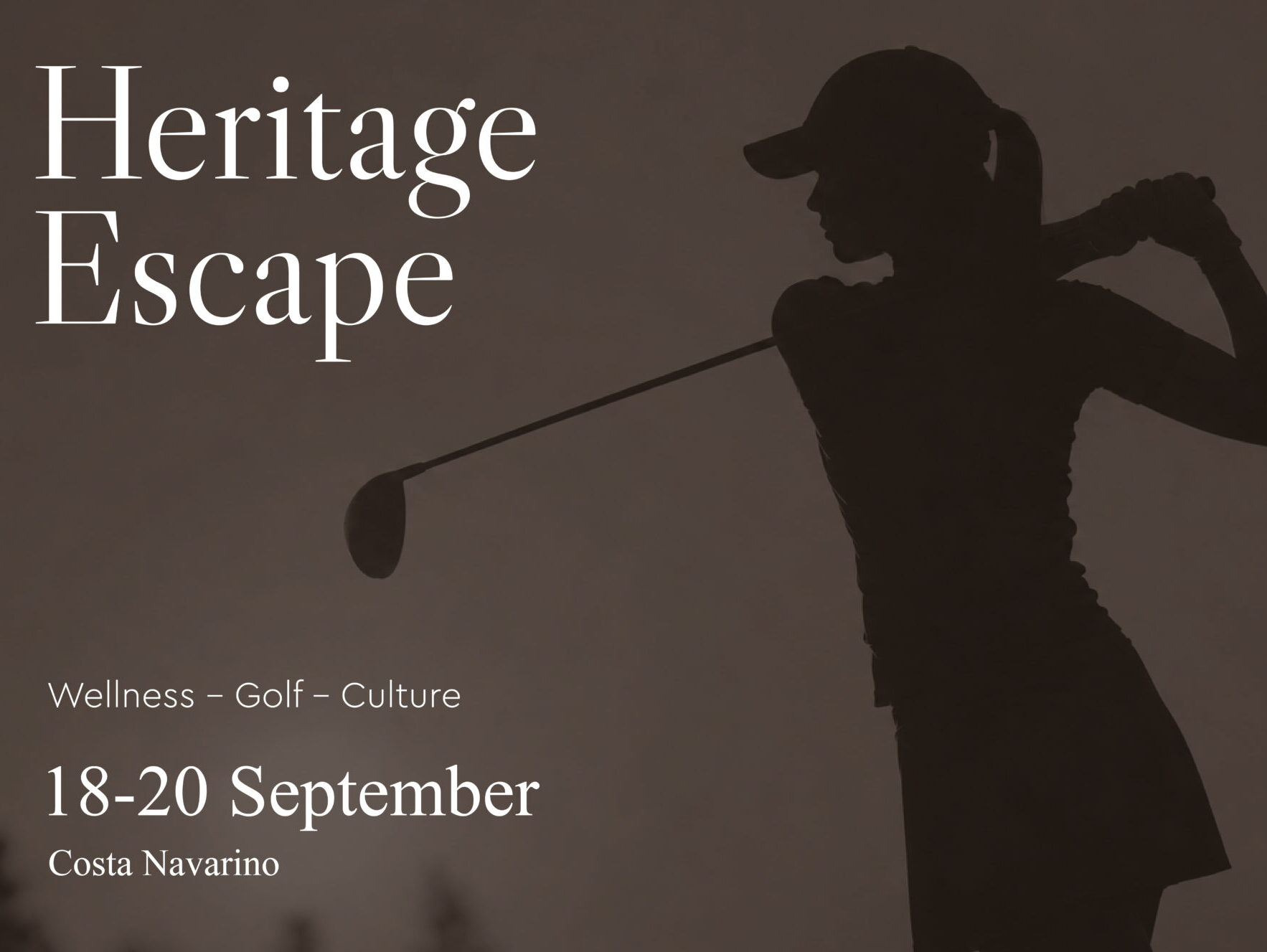 Heritage Escape: Ένα τριήμερο golf, wellness και lifestyle εμπειριών στο Costa Navarino
