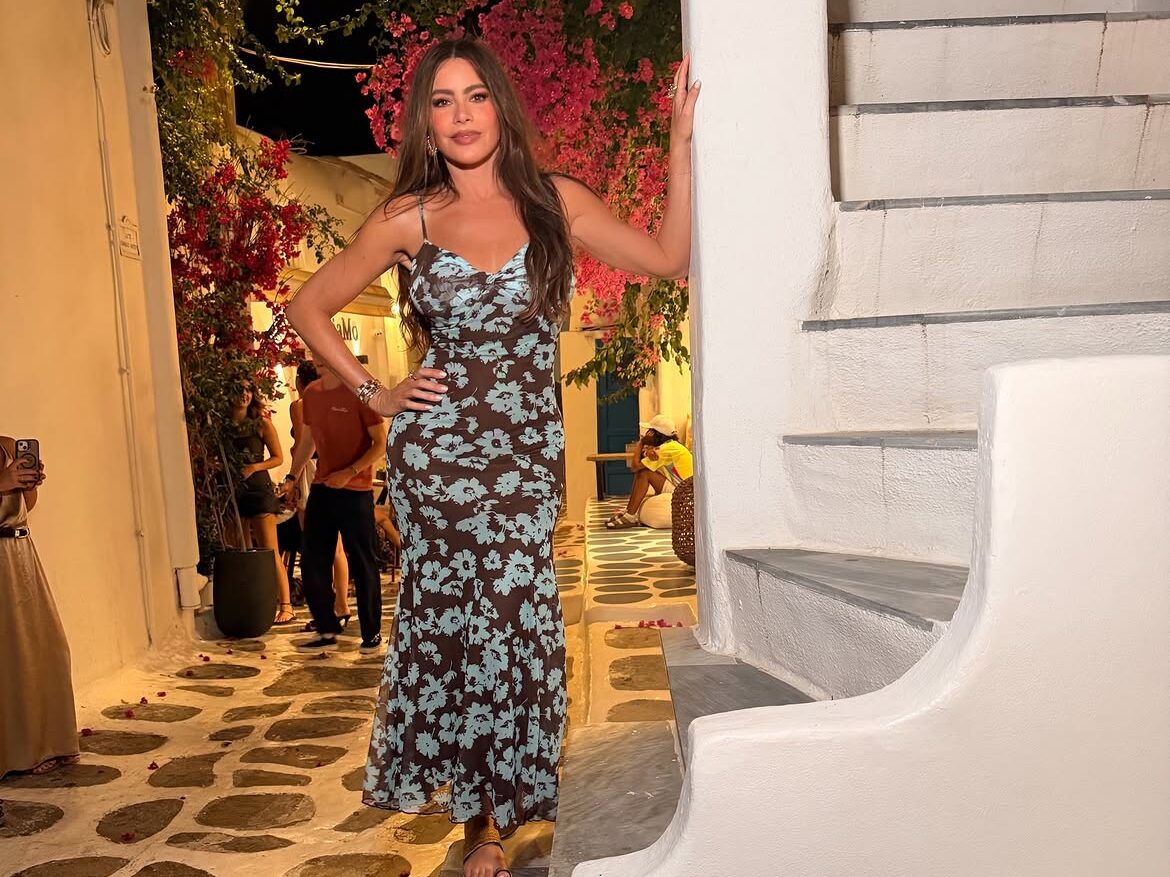 «Another perfect night in Greece»: Η Sofia Vergara συνεχίζει τις διακοπές της στη Μύκονο