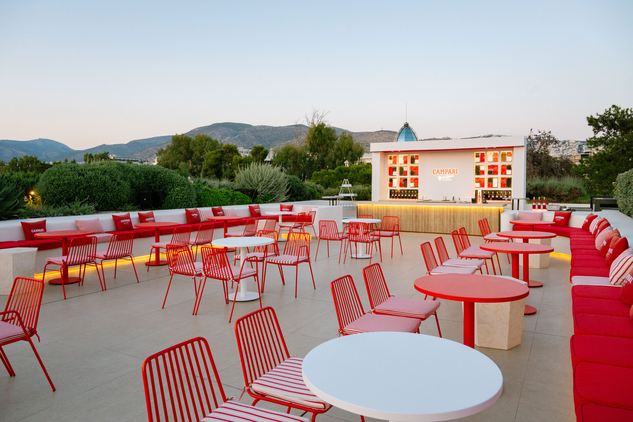 Η Terrazza Campari στην Ελλάδα άνοιξε τις πόρτες της στο One&Only Aesthesis