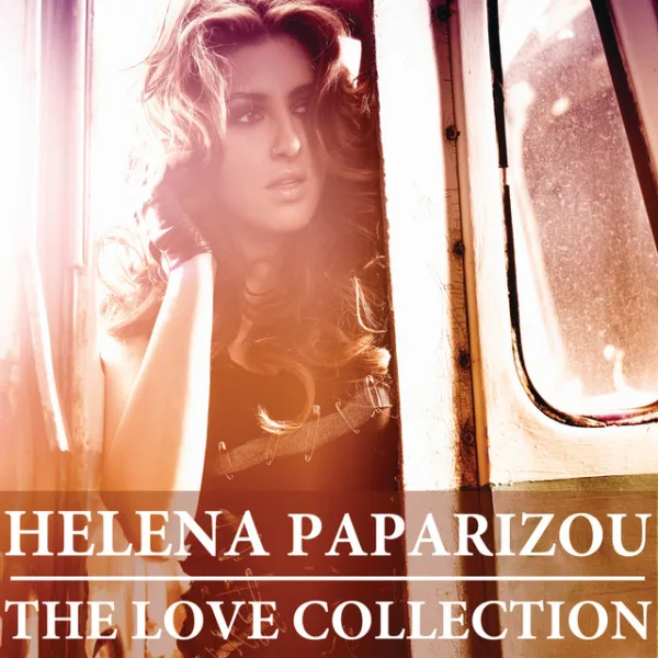 Το εξώφυλλο του άλμπουμ Helena Paparizou - The Love Collection με φωτογραφία της τραγουδίστριας.