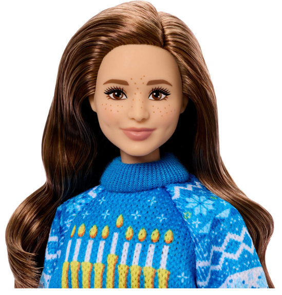 Η Barbie και το Hanukkah σε μια νέα συλλεκτική κούκλα – Το πουλόβερ που φωτίζει
