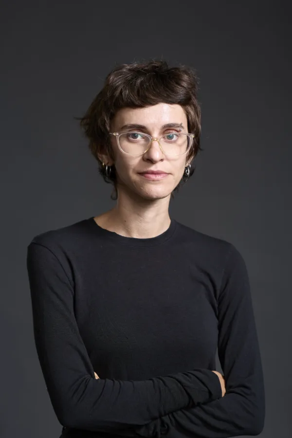 Rachel Szor, film director. Photographed in London. Photograph by David Levene 1/9/26