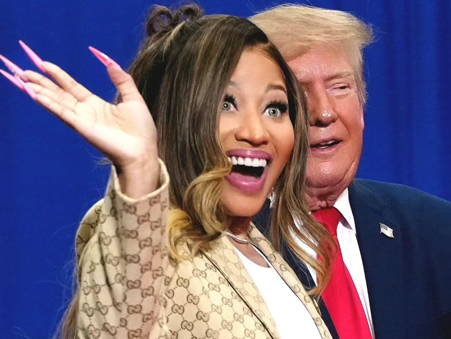 Η Nicki Minaj είναι η νέα εκπρόσωπος Τύπου του Λευκού Οίκου; Η ανάρτηση που πυροδότησε σενάρια