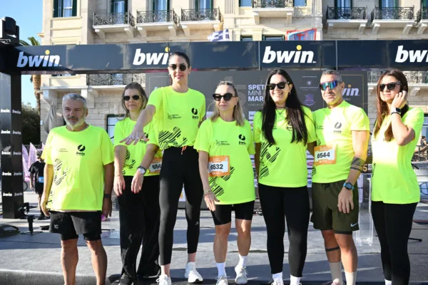 – Bwin Team | Ιωάννης Καποδίστριας, Διευθύνων Σύμβουλος της Bwin στην Ελλάδα | Δώρα Γκουντούρα | Ιωάννα Μπερίου | Άννα Απτσιαούρη